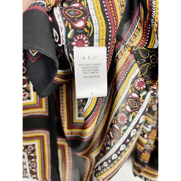 Revolve A.L.C. Franco 100% Silk Franco Top - Picture 11 of 15